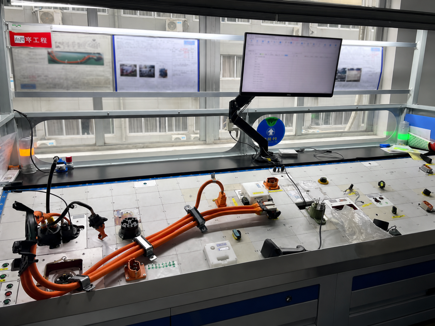 Henryun high-voltage harness inspection workbench